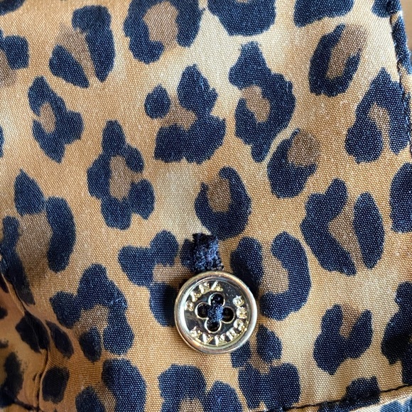Dana Buchman Long Sleeve Leopard Print Animal Print Blouse Size 1X - Picture 4 of 7